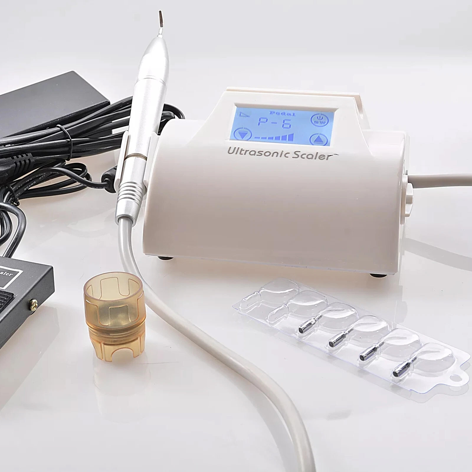 Dental Ultrasonic Piezo Scaler Scaling Perio LED Handpiece Fit EMS tip YS-CS-A-F